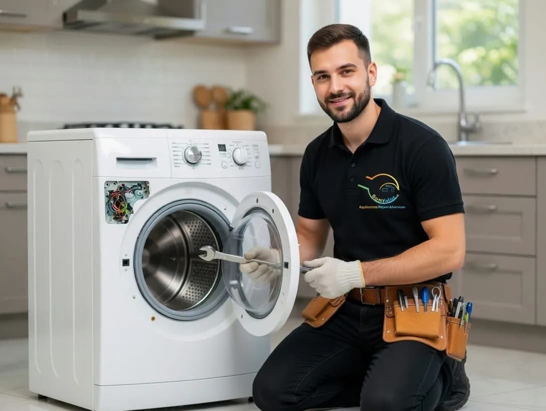 Doorstep washing machine service