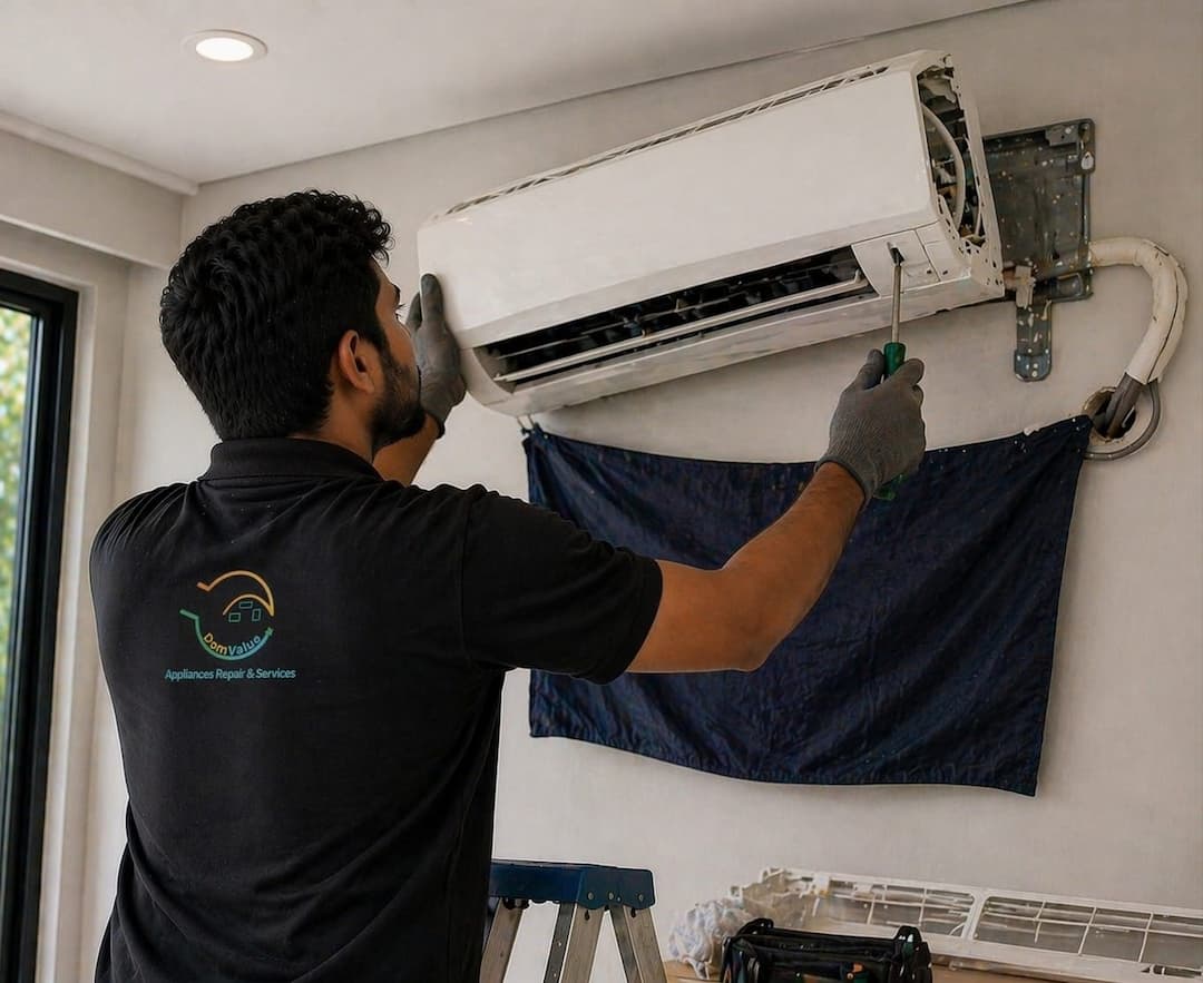 Split A/C un-installation