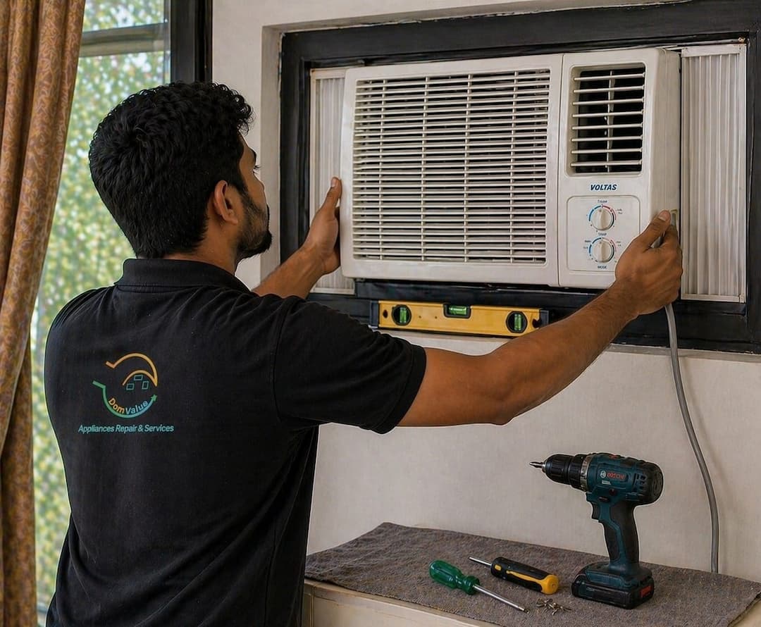 window A/C Installation