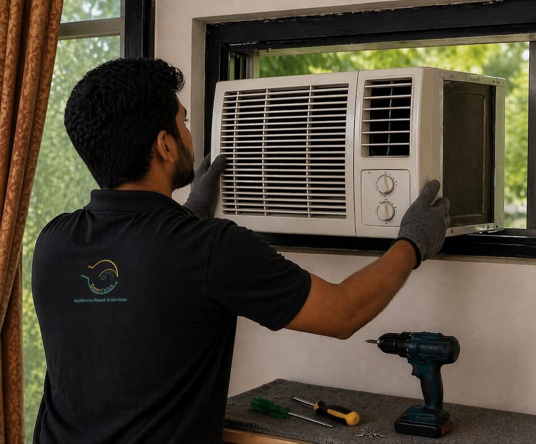 Window A/C Un-installation